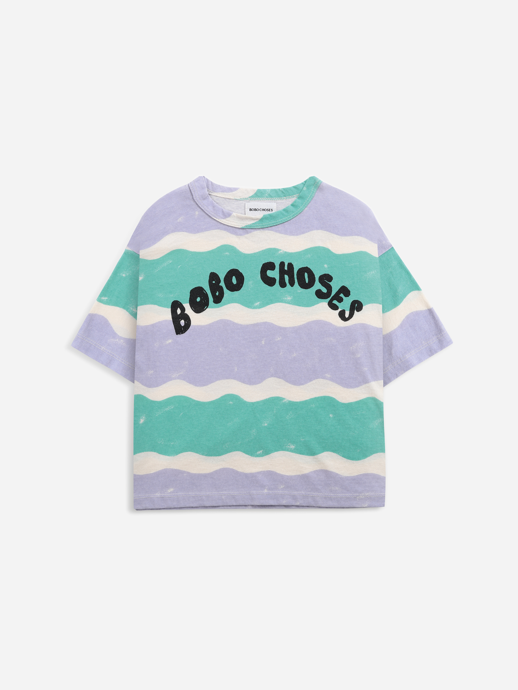 T-Shirt Waves all over short sleeve