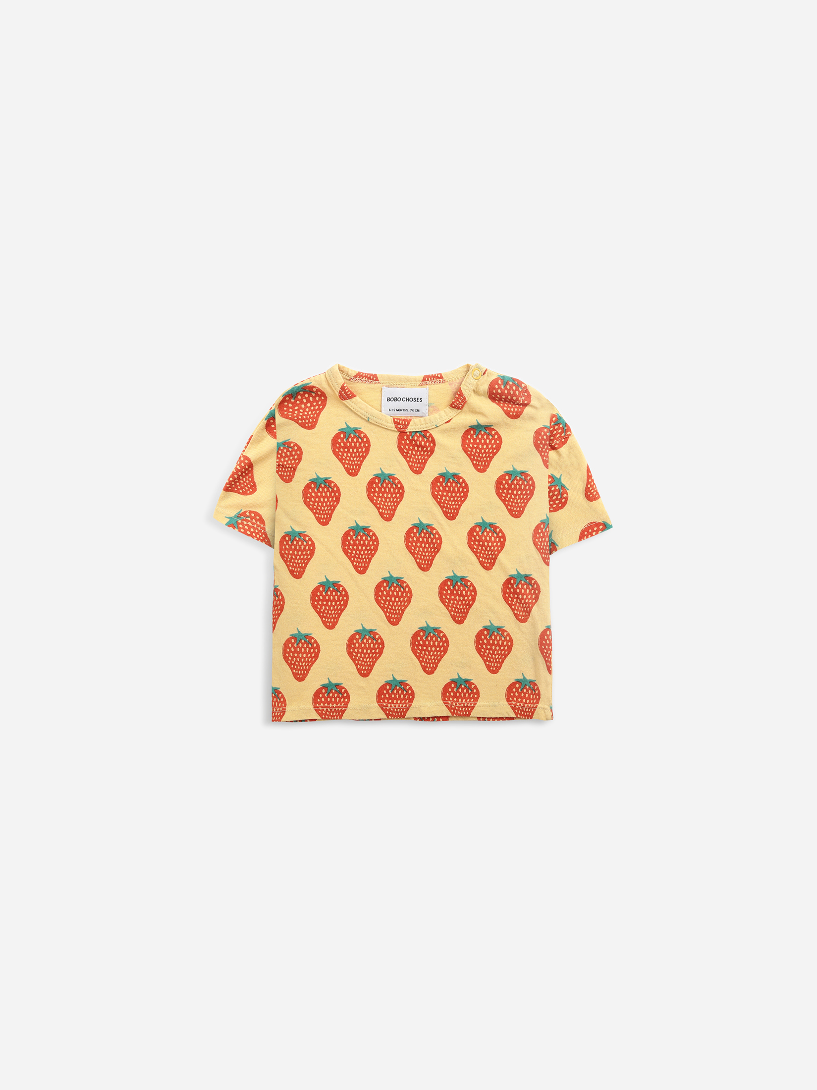 T-Shirt Strawberry all over short sleeve 