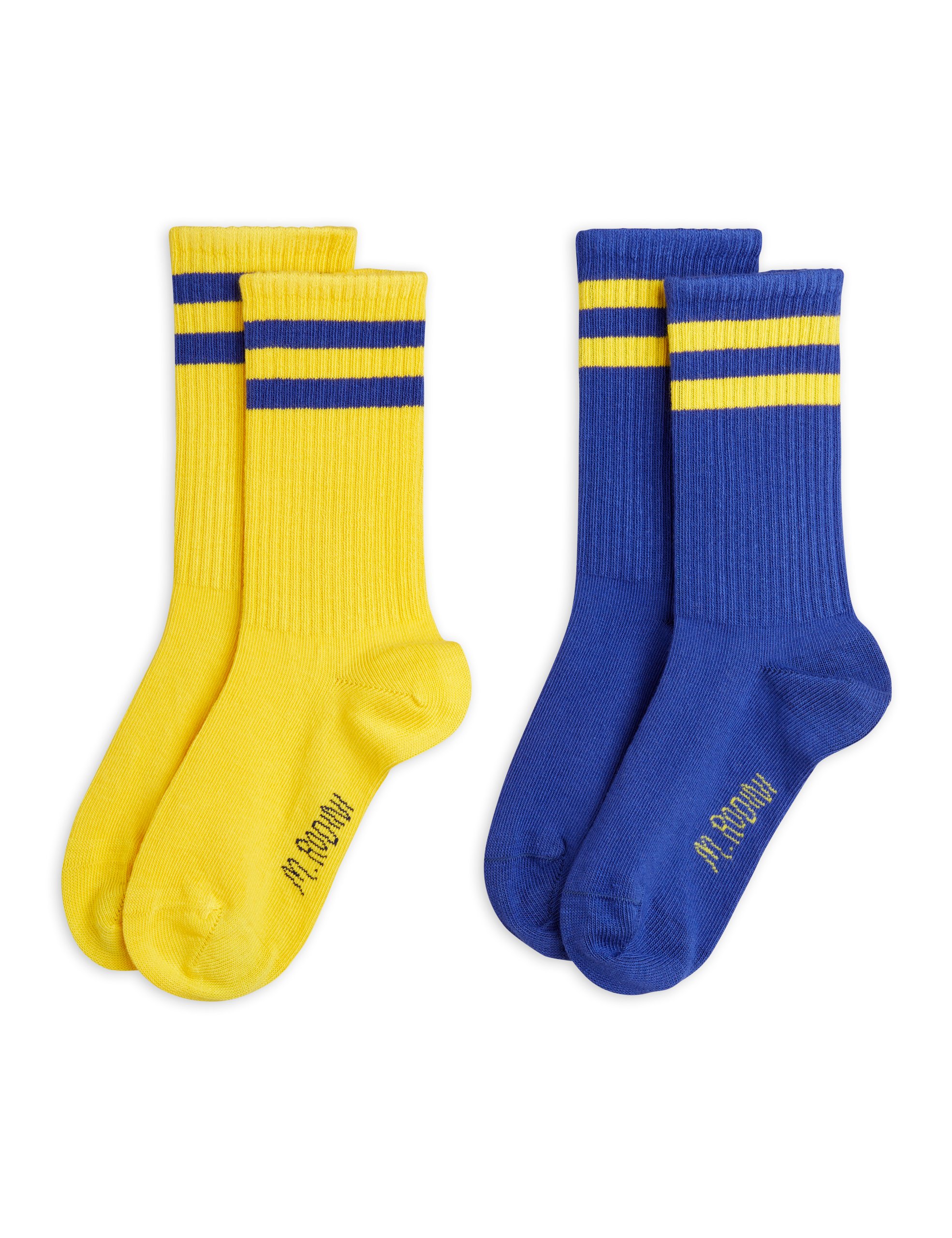 Socken 2-pack Stripe Yellow