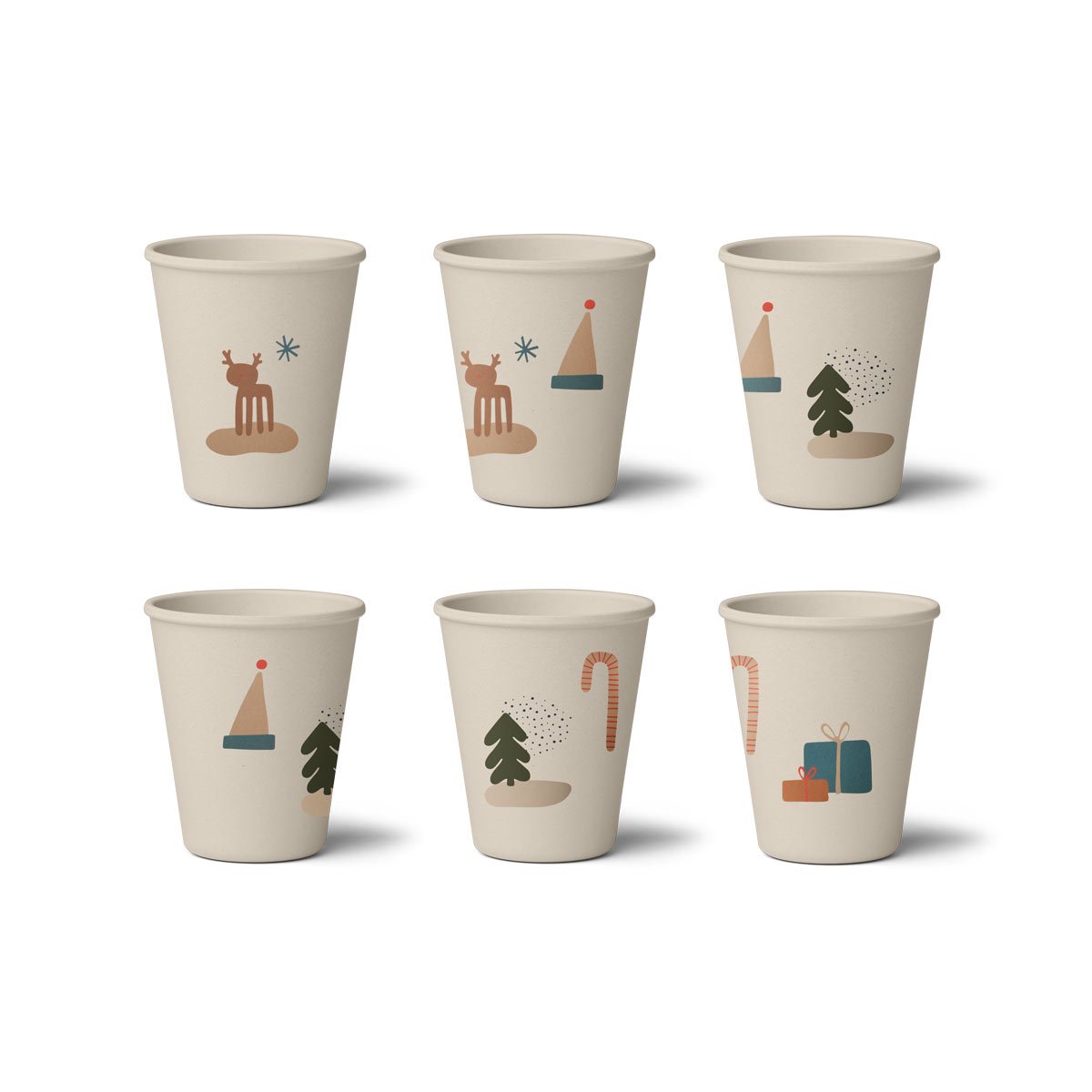 BAMBOO CUP 6-PACK