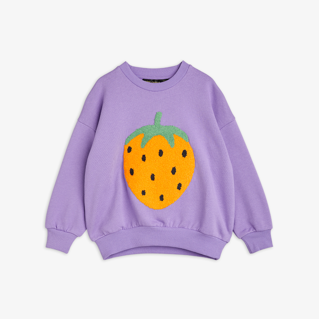 Sweatshirt Strawberries emb  Purple 