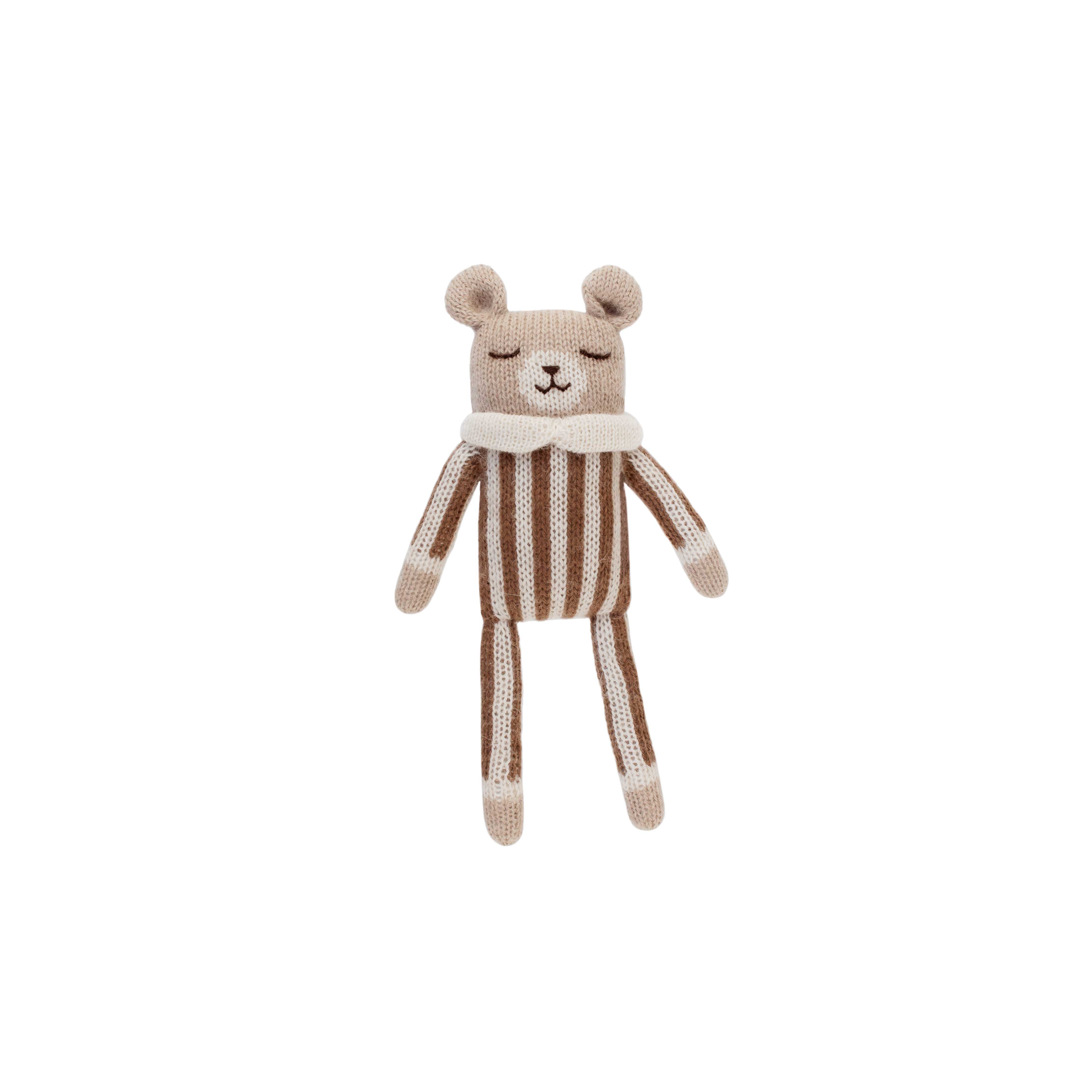 Teddy Nut Striped Jumpsuit 