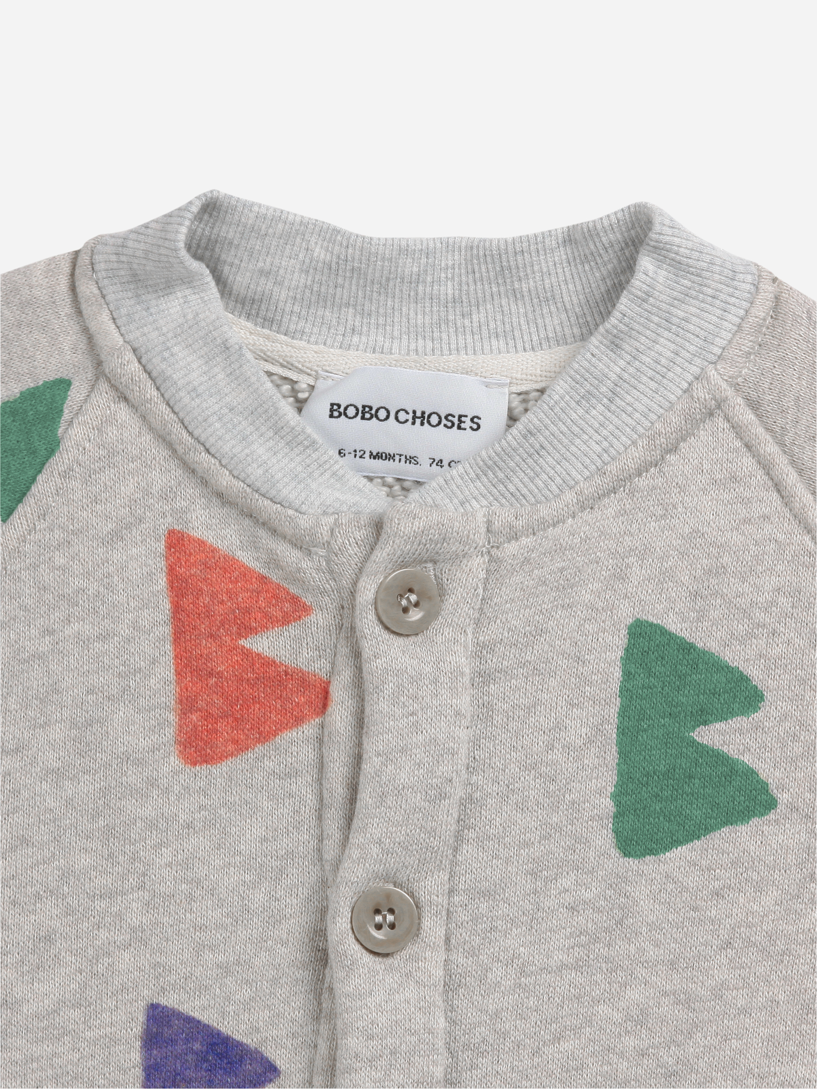 Jäckchen / Sweatshirt B.C all over buttoned  