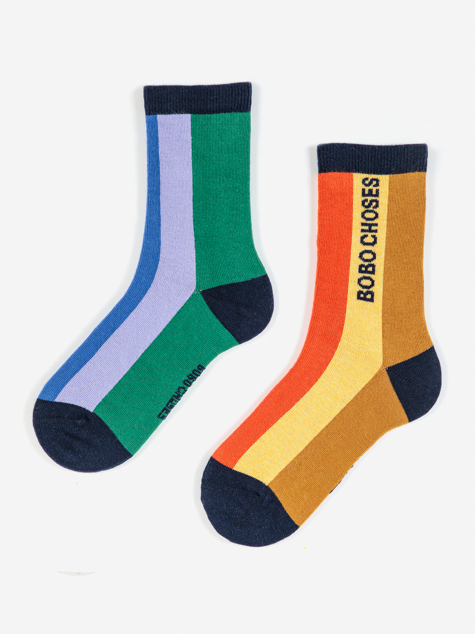 Socken Multi color stripe